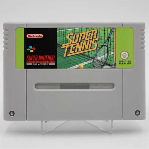 Super Tennis - SNES - Cartridge - (SCN) (ENG) (A Grade) (Used)